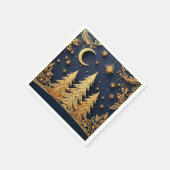 Serviette En Papier Scène de l'Arbre Magique – Reflets de la période d (Coin)