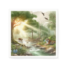 Scène Naturelle de Tigres