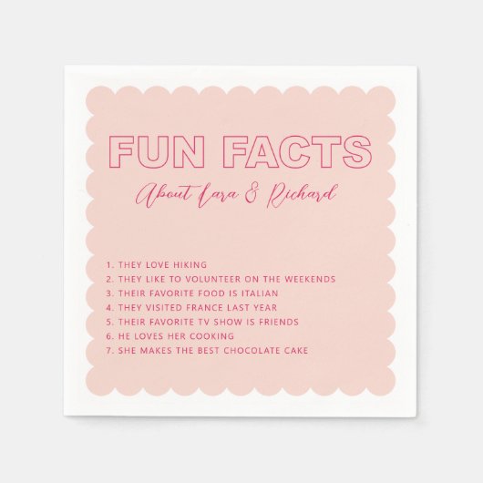 Serviette En Papier Schéma de trait gras Texte amusant serviettes (Devant)