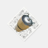 Serviette En Papier Schéma du tube de transmission en céramique (Coin)