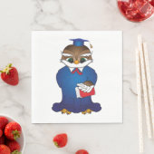 Serviette En Papier Scholar Scholar Bird (En situation)