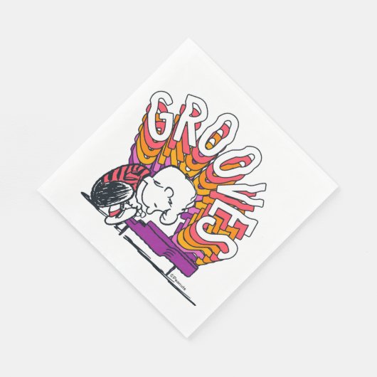 Serviette En Papier Schroeder - Grooves (Coin)