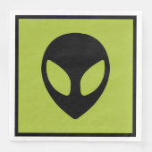 Serviette En Papier Science-fiction Alien spatiale Extraterrestre (Devant)