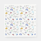 Serviette En Papier Science lover (Devant)