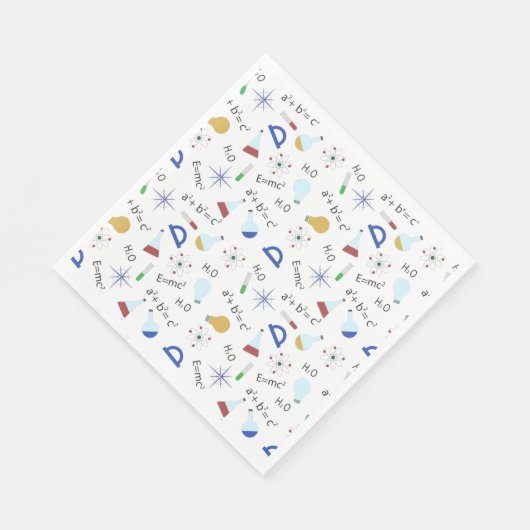 Serviette En Papier Science lover (Coin)
