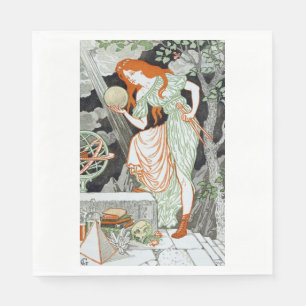 Serviette En Papier Scientifique féminine (Women in Science & Tech) (S