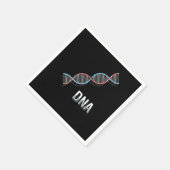 Serviette En Papier Scientifiques en ADN génétique Organismes Virus Re (Coin)