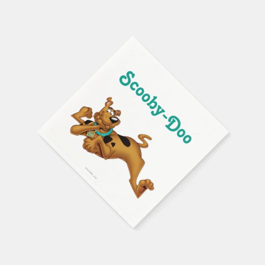 Serviette En Papier Scooby Doo Allongé (Coin)