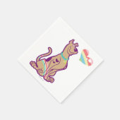 Serviette En Papier Scooby-Doo arc-en-ciel (Coin)