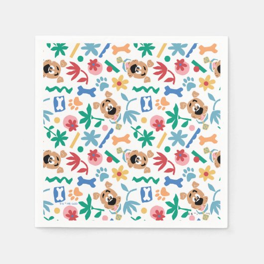 Serviette En Papier Scooby-Doo | Baby Scooby-Doo So mignon Motif (Devant)