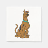 Serviette En Papier Scooby Doo Chiot Yeux (Devant)