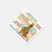 Serviette En Papier Scooby-Doo Coureur "Où Es-Tu ?" (Coin)