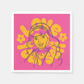 Serviette En Papier Scooby-Doo | Daphné Vous Aimez (Devant)