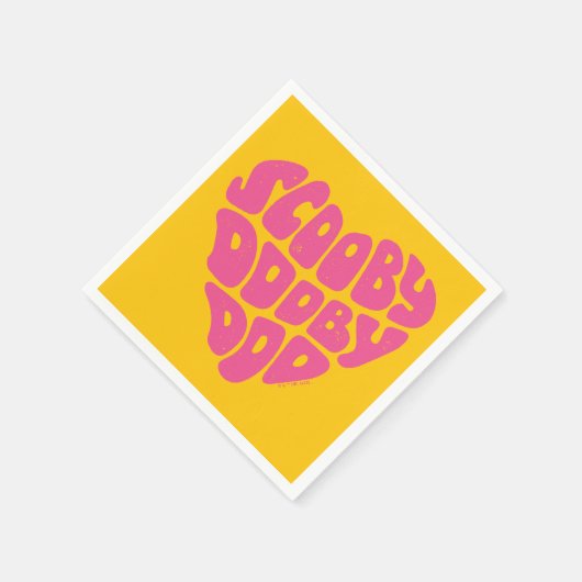 Serviette En Papier Scooby Doo Doo Heart (Coin)