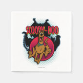 Serviette En Papier Scooby-Doo fonctionnant des fantômes graphiques (Devant)