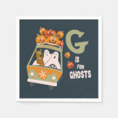 Serviette En Papier Scooby-Doo | G est pour Ghosts (Devant)
