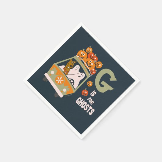 Serviette En Papier Scooby-Doo | G est pour Ghosts (Coin)
