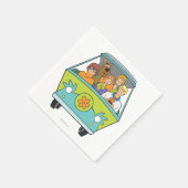 Serviette En Papier Scooby-Doo & Gang Mystery Machine (Coin)