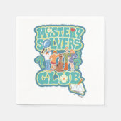 Serviette En Papier Scooby-Doo & Gang "Mystery Solvers Club" (Devant)