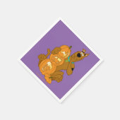 Serviette En Papier Scooby-Doo | Halloween Jack-O-Lantern (Coin)