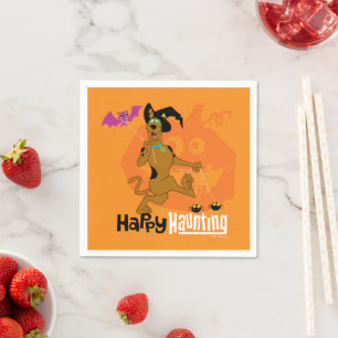 Serviette En Papier Scooby-Doo   Happy Hauning