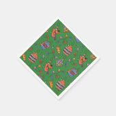 Serviette En Papier Scooby-Doo Holiday Snack Lights Pattern (Coin)