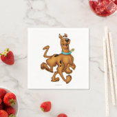 Serviette En Papier Scooby-Doo Joyeuse Marche (En situation)