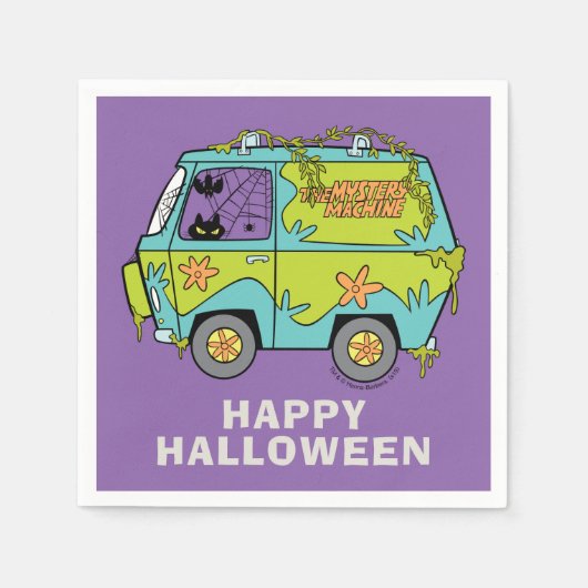 Serviette En Papier Scooby-Doo | La Machine Mystère (Devant)