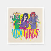 Serviette En Papier Scooby-Doo | Les Filles Hex (Devant)