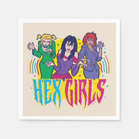 Serviette En Papier Scooby-Doo | Les Filles Hex (Devant)