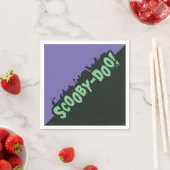 Serviette En Papier Scooby-Doo ! Logo Monster Silhouette (En situation)
