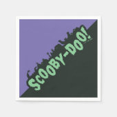 Serviette En Papier Scooby-Doo ! Logo Monster Silhouette (Devant)