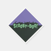 Serviette En Papier Scooby-Doo ! Logo Monster Silhouette (Coin)