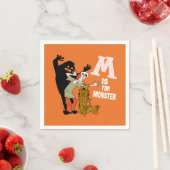 Serviette En Papier Scooby-Doo | M est pour Monster (En situation)