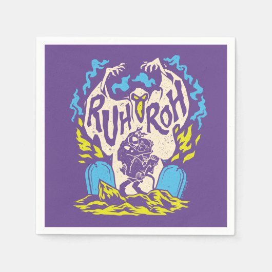 Serviette En Papier Scooby-Doo | Ruh Roh Scooby & Shaggy (Devant)