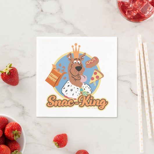 Serviette En Papier Scooby-Doo Snac-King (En situation)
