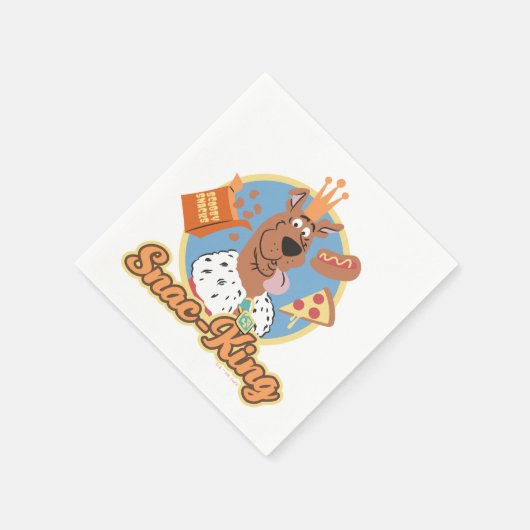 Serviette En Papier Scooby-Doo Snac-King (Coin)