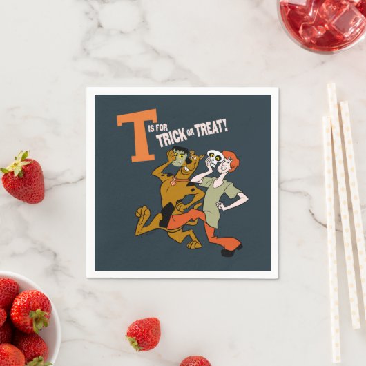 Serviette En Papier Scooby-Doo | T est pour les essais (En situation)