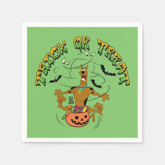Serviette En Papier Scooby-Doo | Trick of Treat (Devant)