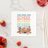 Serviette En Papier Scooby Doo Trop Cool Pour L'École (En situation)