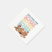Serviette En Papier Scooby Doo Trop Cool Pour L'École (Coin)