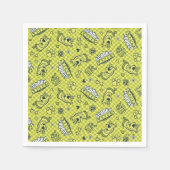 Serviette En Papier Scooby Snacks Galore Checker Motif (Devant)
