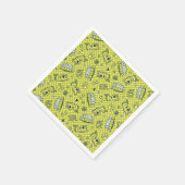 Serviette En Papier Scooby Snacks Galore Checker Motif (Coin)