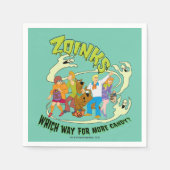 Serviette En Papier Scooby Which Way for More Candy ? (Devant)