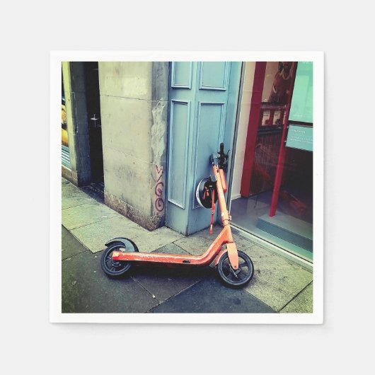 Serviette En Papier Scooter (Devant)