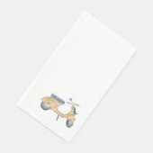Serviette En Papier scooter napkin (Coin)
