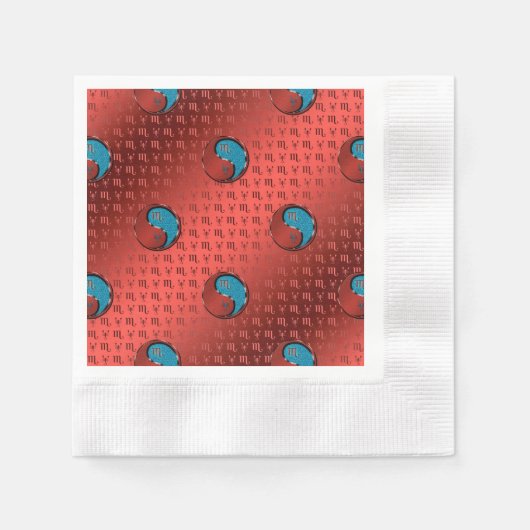 Serviette En Papier Scorpion (Devant)