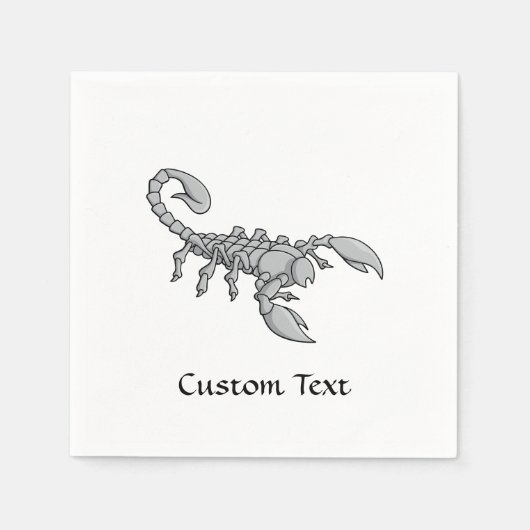 Serviette En Papier Scorpion icon (Devant)