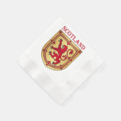 Serviette En Papier Scotland coat of arms (Coin)