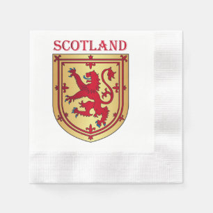 Serviette En Papier Scotland coat of arms